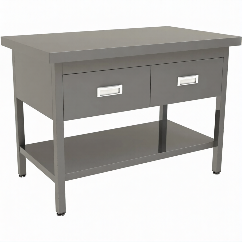 Стол производственный с выдвижными ящиками СПЯ-12/7-П