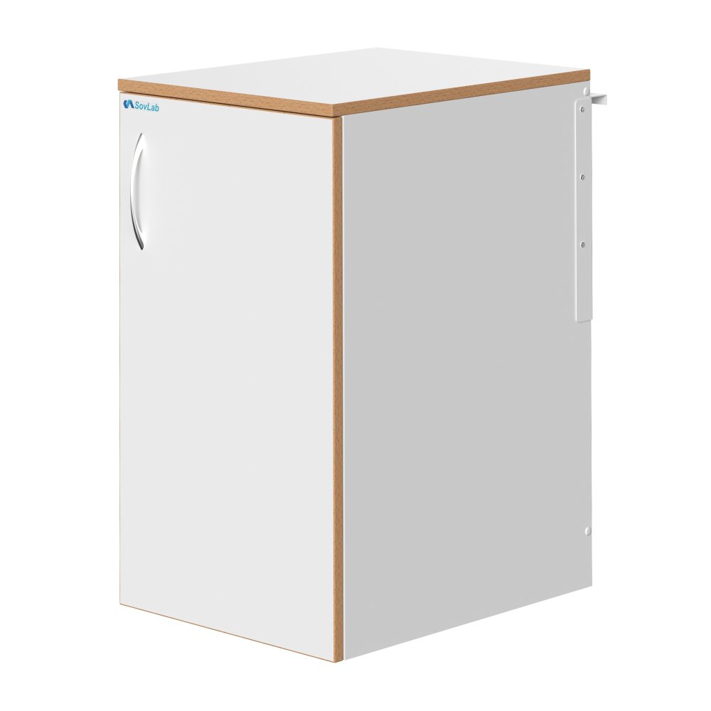 Тумба подвесная выс. СОВЛАБ 400 ТДпв с прав. дверью