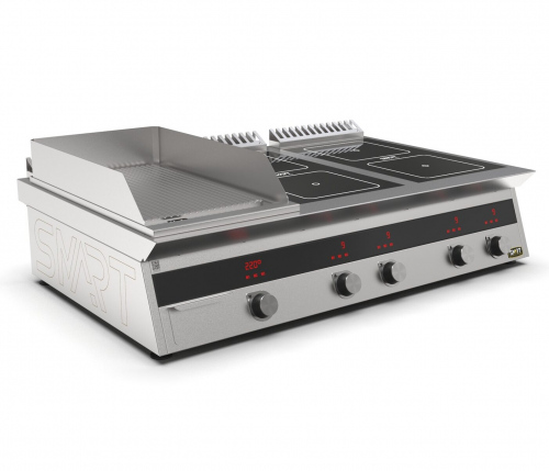 Плита индукционная комбо K76-5RKN SMART INDUCTION