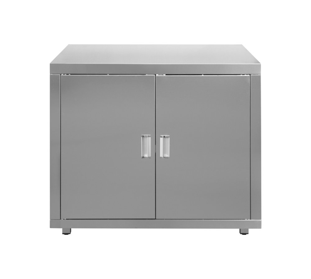 Стол-тумба универсальный  Luxstahl СТУР2-10/8 распашные двери