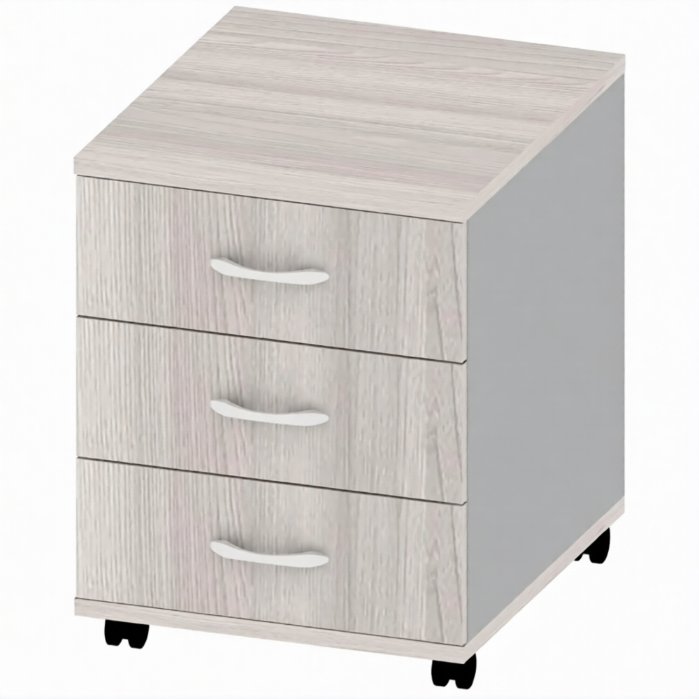 Тумба выкатная 3 ящика 650 мм ШК-ДУ-13