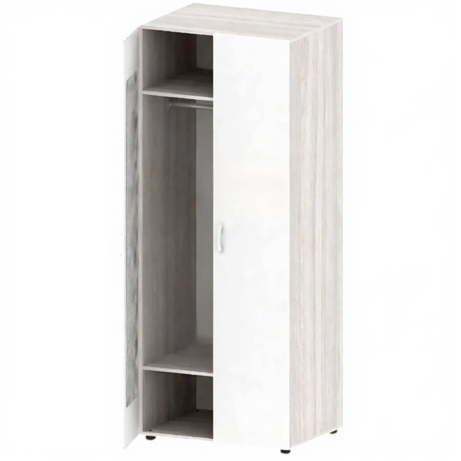 Шкаф для верхней одежды с зеркалом ОФ-СТ-196-1