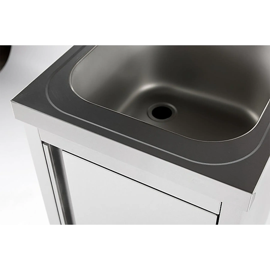 Ванна моечная односекционная цельнотянутая с бортом закрытая ВМЦЗ-1/7/7-Б