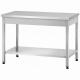 Стол производственный СПРп - 860х1000х800 «Profi Inox» (полка перфорация)