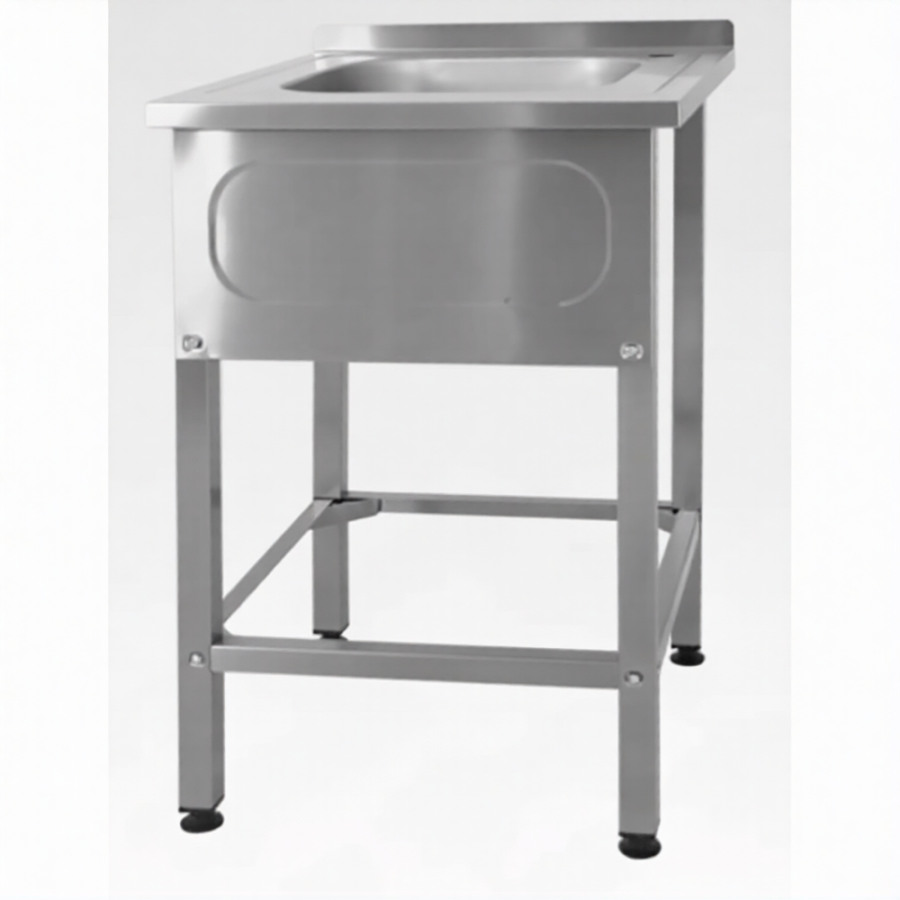 Ванна ВМЦн 860х600х600  1 м/о, борт, отв. д/смесит., экран (ножка угловая)