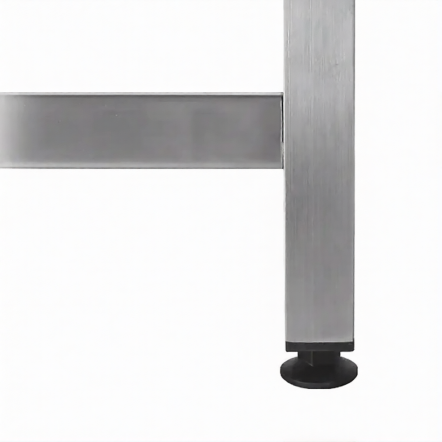 Стол производственный СПРп - 860х1500х800 «Profi Inox», сбор отходов (полка-обвязка)