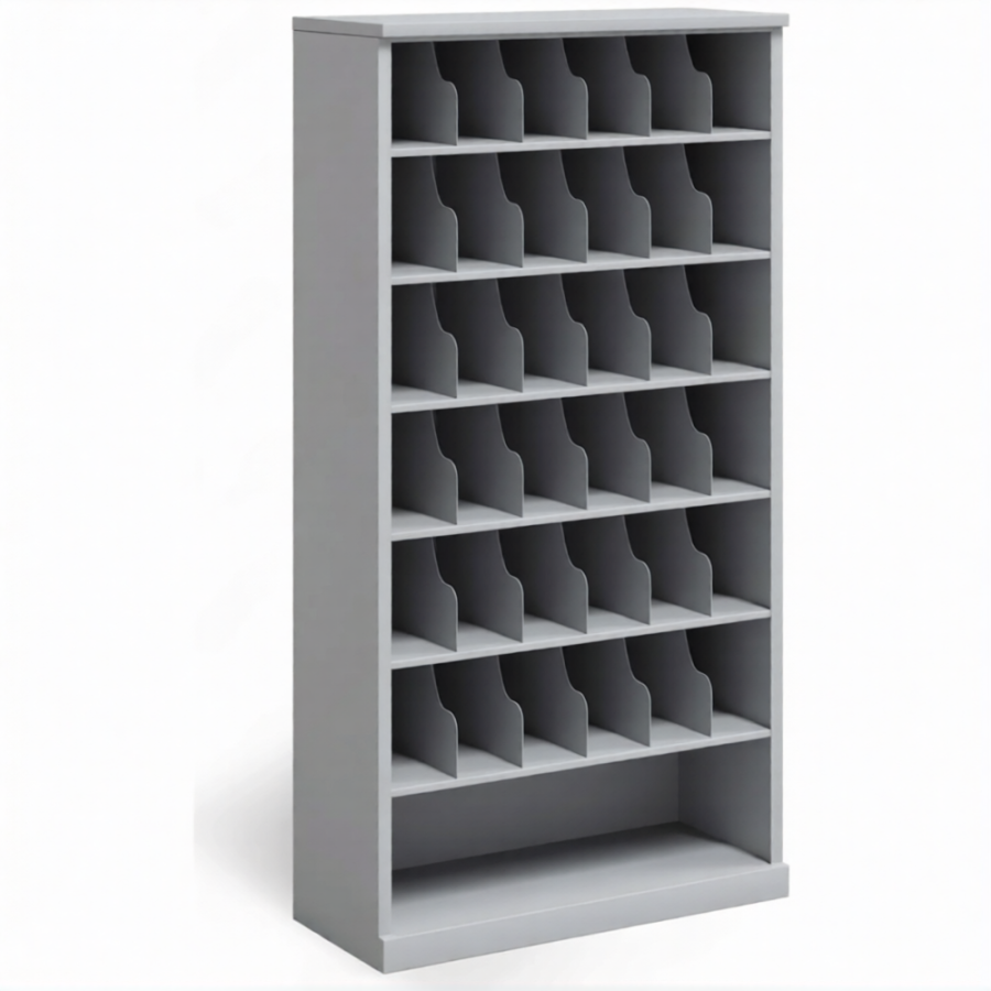 Шкаф для 36 противогазов ХПГ-36, без дверей (1730x920x380)