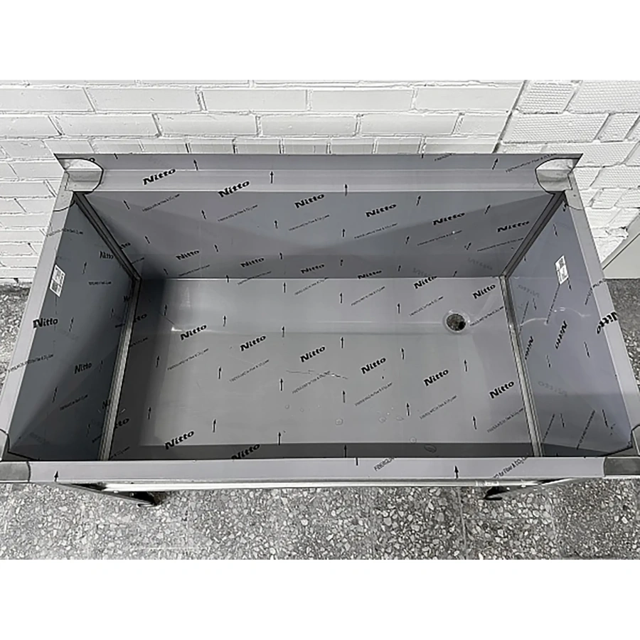 Ванна котломоечная с бортом ВМСК-1/15/8-Б-ЭЦ