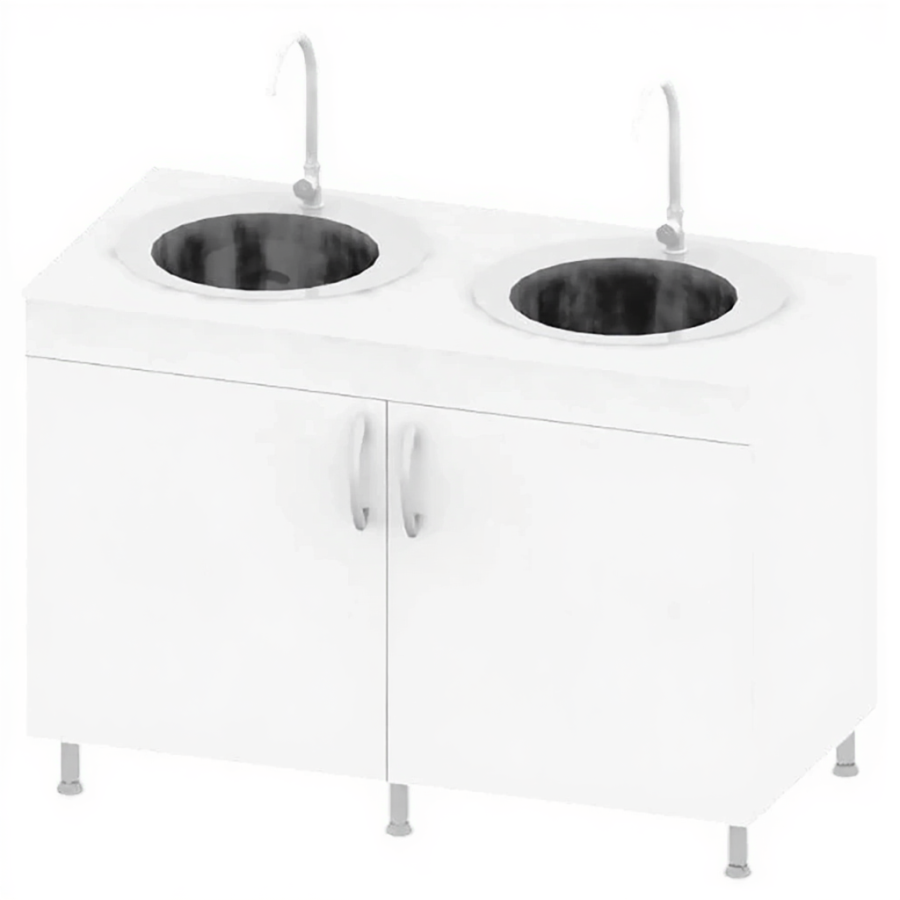 Мойка лабораторная двойная ПР-ТР-82-4