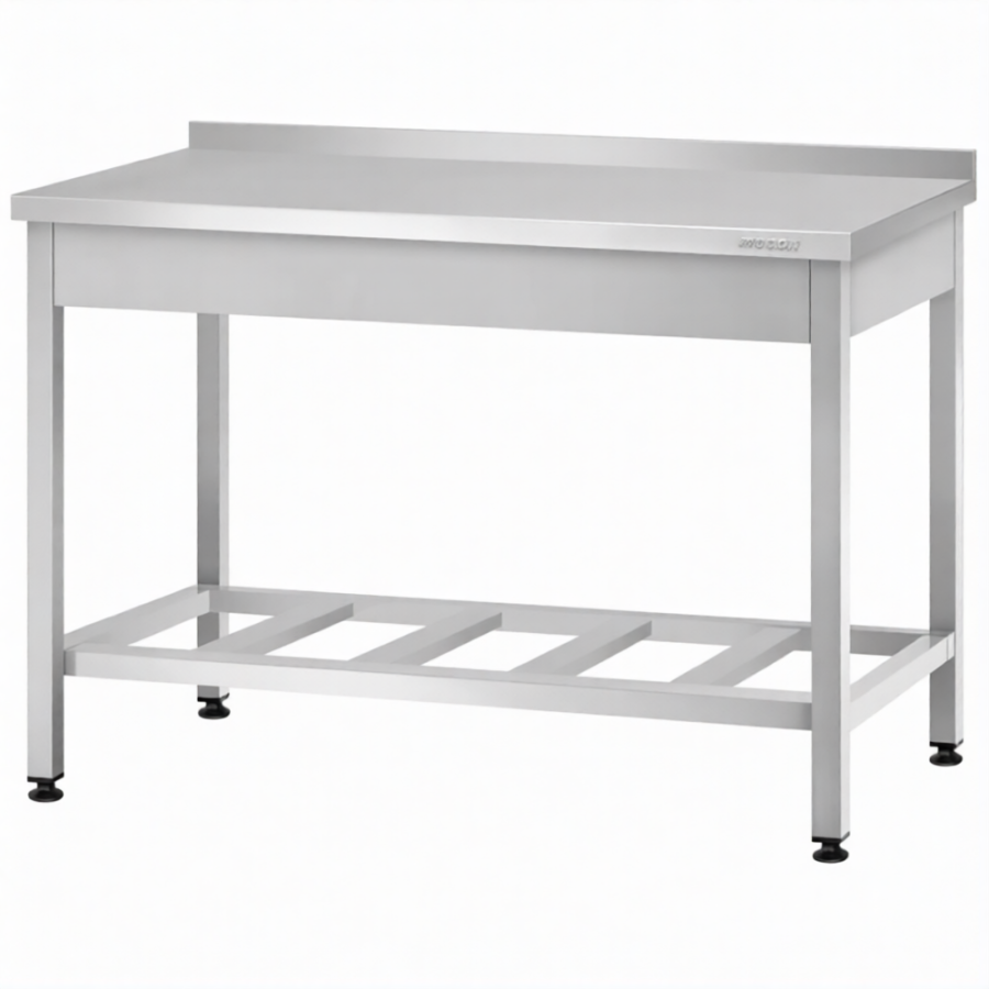 Стол производственный СПРп - 860х600х600 «Profi Ral», борт (полка-решетка)