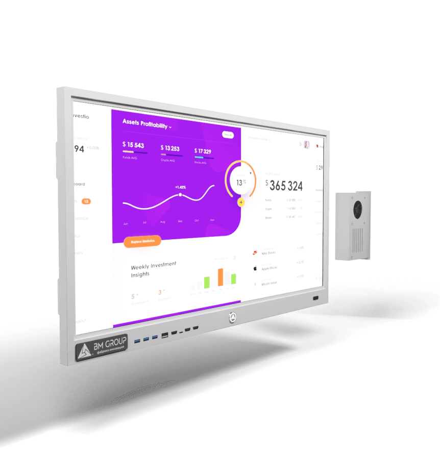 Интерактивная панель Galactica 86