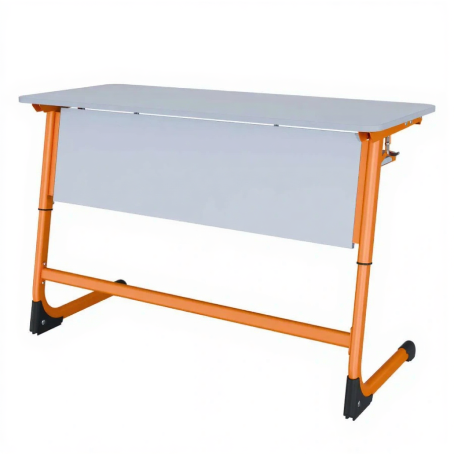 Парта 2М Smart с регулировка угла наклона/полкой (ЛДСП)