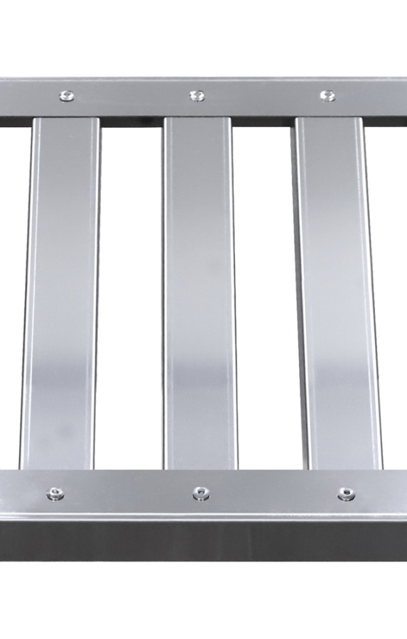 Стеллаж кухонный с решетчатыми полками Luxstahl СРРП-1800*1900*300