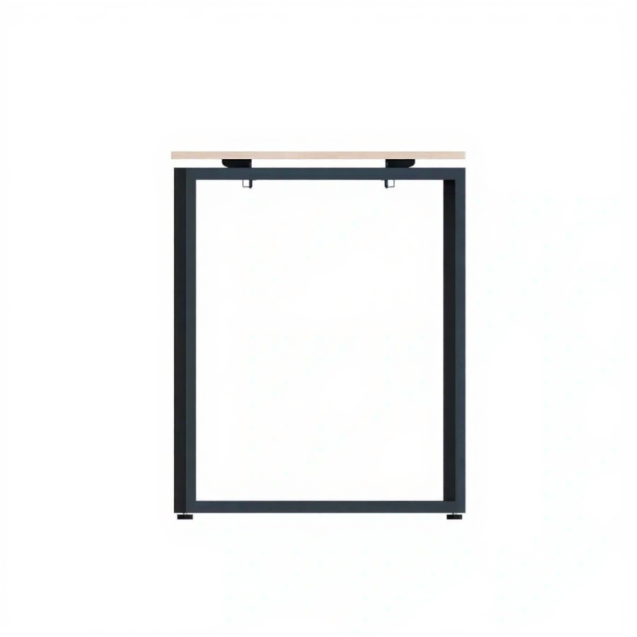 Cтол трапеция «НОРДЕН» подстолье «О» 1000x500 профиль 50x25 столешница 22 мм