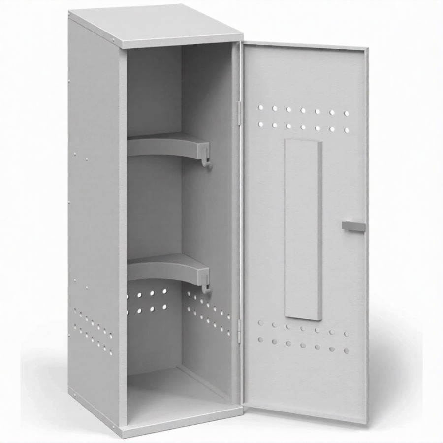 Шкаф для пропановых баллонов разборный ШПБР-01-1,2 мм